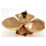 VTG HM Multi-Compartment Seashell Trinket Dish