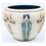 ANTQ Arts & Crafts Era Ceramic Jardiniere