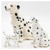 3 VTG Dalmatian Figurines