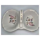 House of Webster Briar Rose Divided Dish