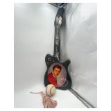Elvis Guitar Clock, Baseball, & Tassel