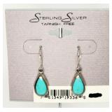 New 925 Turquoise Earrings
