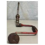 *Vintage Manual Hand Drill w/ Auger Bit