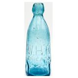 ANTQ Cobalt Blue WHH Chicago IL Soda Bottle