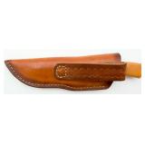 McNabb Custom Made Fixed Blade Knife & Sheath
