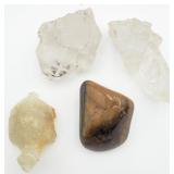 Crystals, Rock Shaped Turtle & Tigers Eye