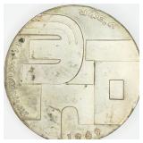 1969 Israel 10 Lirot Silver Coin