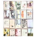 20 VTG Postcards
