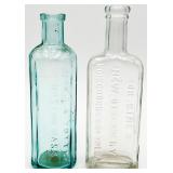 2 ANTQ Patent Medicine Bottles