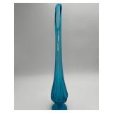 Vintage L.E. Smith Swung Glass Vase 18"