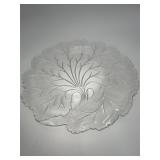 VTG Glass Pebble "Tree of Life" Tray/Plate 10"