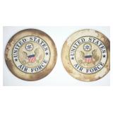 2 Hindostone Products US Ari Force Stone Coasters