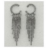 So Pretty! Rhinestone Pierced Earrings