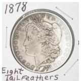 1878 Morgan Silver Dollar 90% Silver
