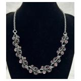 Beautiful Vintage Lavender & Purple Necklace