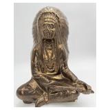 Byron Mold Native American Indian Chief Peace Pipe