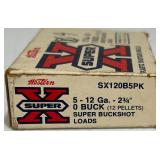 Winchester Super-X 12 Ga 0 Buck 4 Rounds