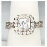 Sterling Silver CZ Ring