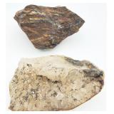 Tiger Iron & Part Geode