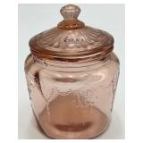 Vintage Pink Cameo Ballerina Child Cookie Jar
