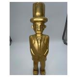 Vintage Dolbi Cashier Brass Statue 11.5ï¿½ Korea