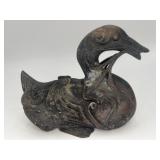 Chinese Archaic-style Bronze Bird Vessel