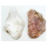 2 Raw Natural Stones