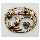 Antique Art Deco Style Pin