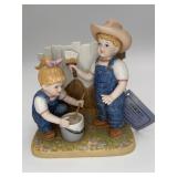 Denim Days "Whitewashing the Fence" Figurine