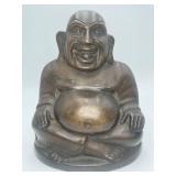 Antique Tibetan Bronze Buddhist Deity Statue 11"