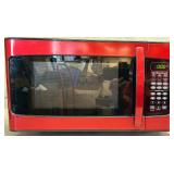 *Hamilton Beach 1000W Red Microwave