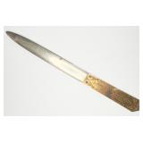 VTG Phoenix Chemical Lab. Inc. Brass Letter Opener