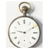 ANTQ Swiss Generic Silver Pocket Watch