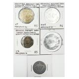 5 VTG Cummins State Farm Scrip Trade Tokens