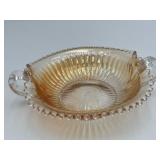 Northwood Marigold Carnival Glass Bowl