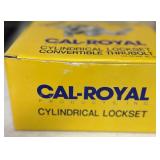 *2 CAL-ROYAL Cylindrical Door Locksets