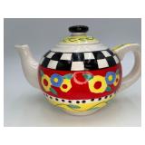 Vintage House of Lloyd Ceramic Floral Teapot