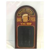 FAMILY BISTRO BAR - PUB CHALK BOARD