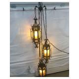 MID - CENTURY HANGING LIGHT SET 