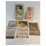 OLD ADVERTISING CALENDARS EDMORE/ST.LOUIS/VESTABURG