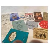 MANY OLD RESTURANT MENUS