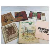MANY OLD RESTURANT MENUS