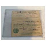1926-27 HUNTING LICENSES