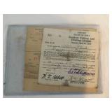 1927 IOWA HUNTING LICENSE