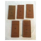 1950 U.S. POSTAL DELIVERY BOOKS