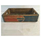 OLD WOOD PEPSI COLA CRATE