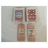 UNION WORKMAN SAMPLE POUCHES/CIRCUS PEANUT BAGS
