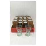 Lot of 20 brand new Coca-Cola glasses