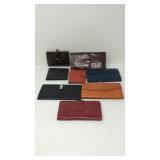 Vintage leather Wallet lot