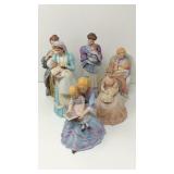 Porcelain figurine lot